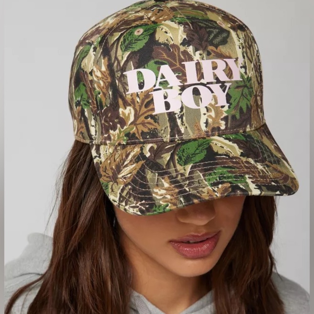 Camo Print Cap